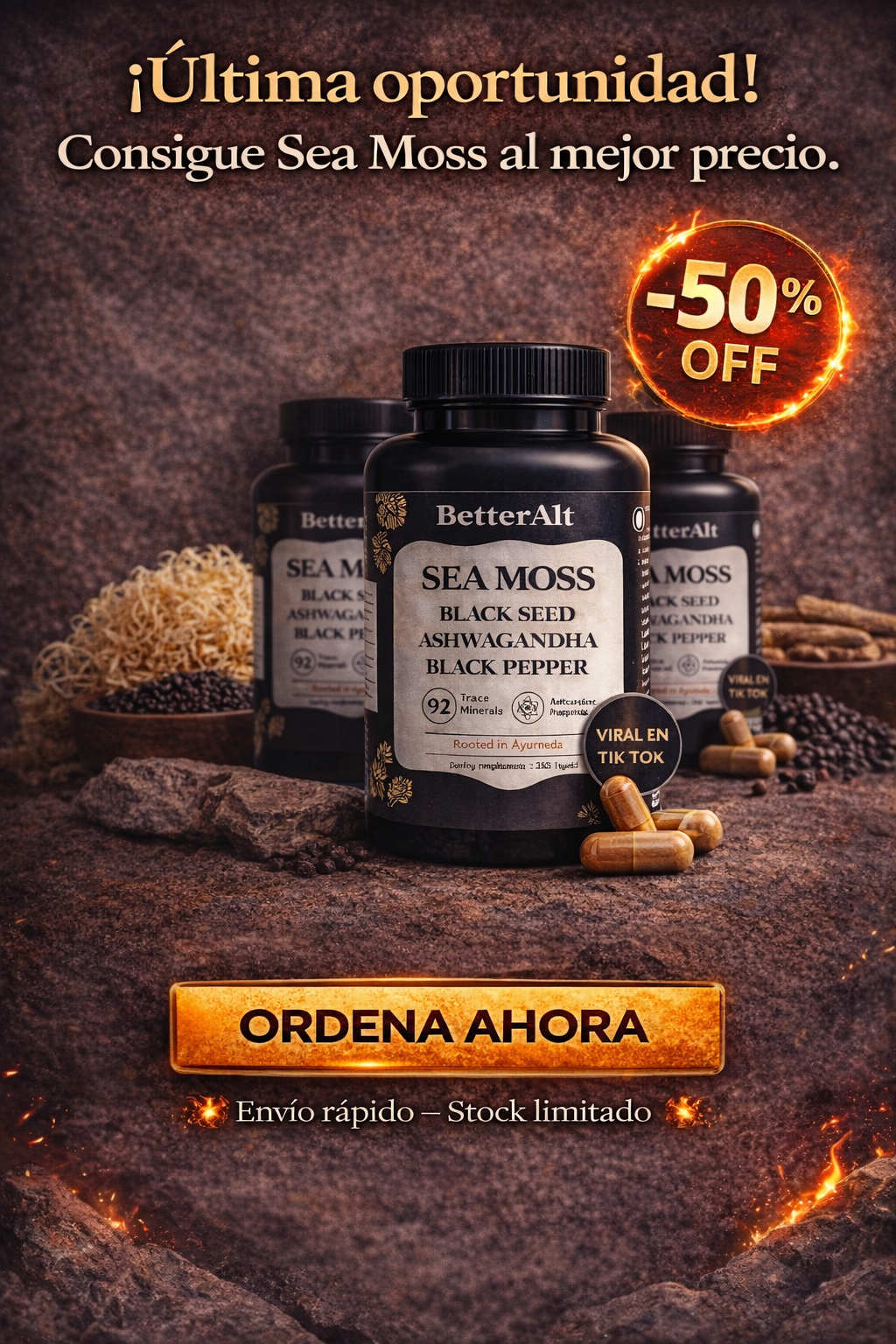 SHILAJIT BETTER ALT - 60 CAPSULAS 2