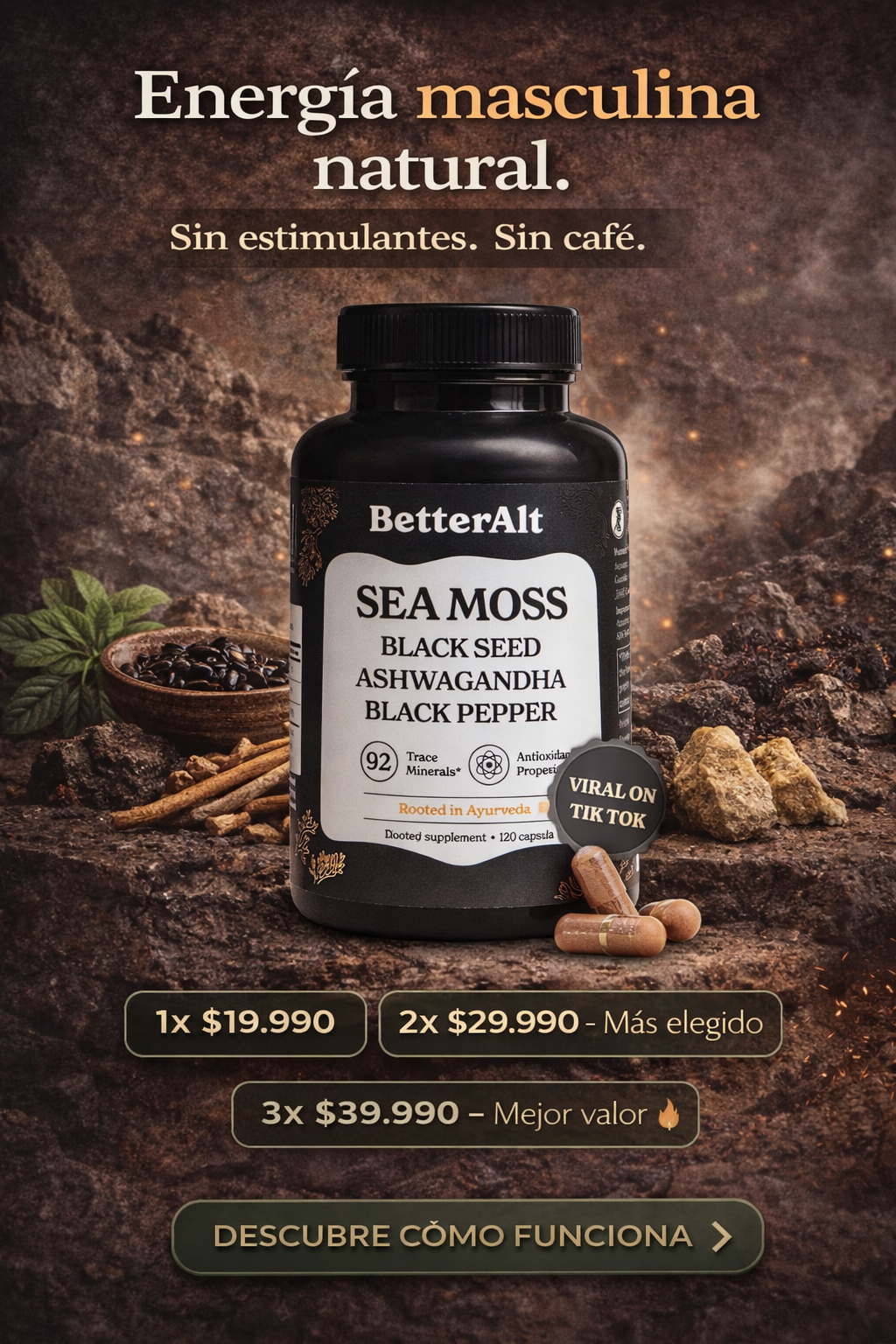 SHILAJIT BETTER ALT - 60 CAPSULAS 2